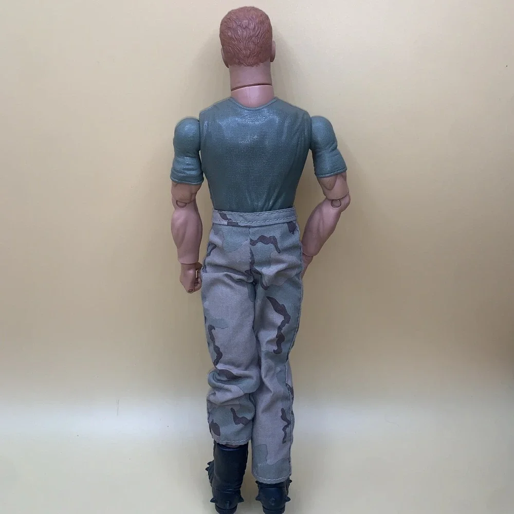 Vtg 1990s GI Joe Action Figure Jointed Soldier Marines Honor Courage Imprint